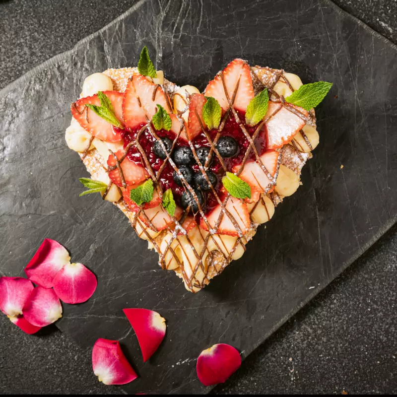 Corazón de Hojaldre Relleno ❤️