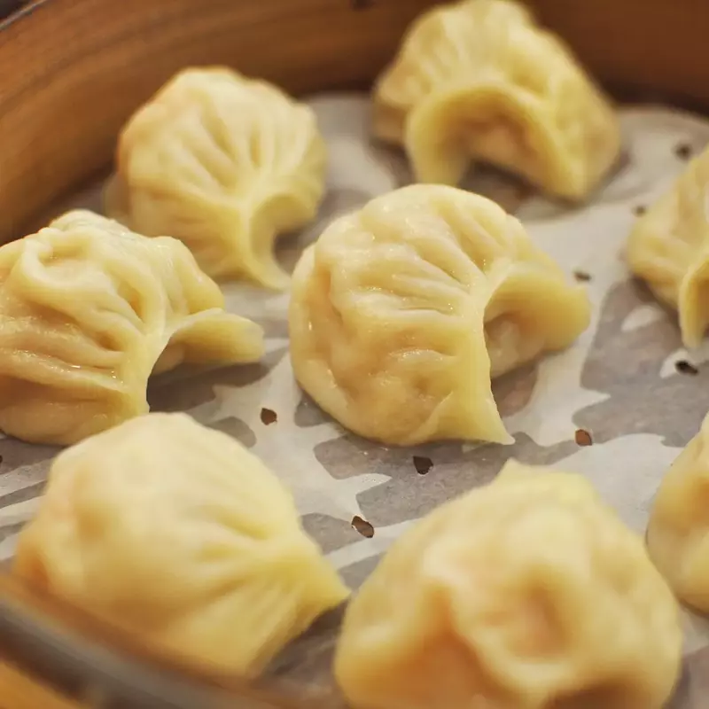 Gyozas caseras al Vapor