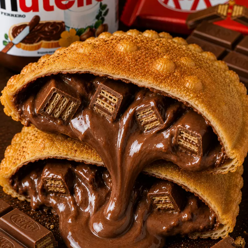 Nutella com KitKat