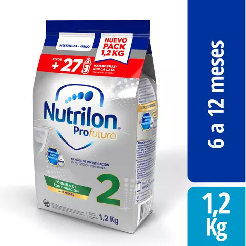 Leche Nutrilon 2 Pouch 1,2kg