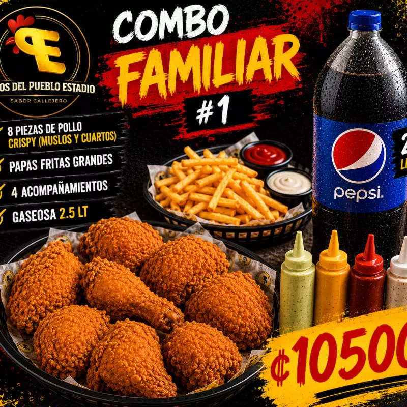 Combo Familiar Pollo frito