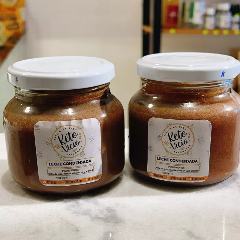 Leche condensada sin lacteos