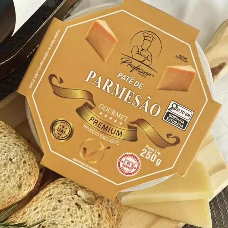PATÊ DE QUEIJO PARMESÃO PREMIUM