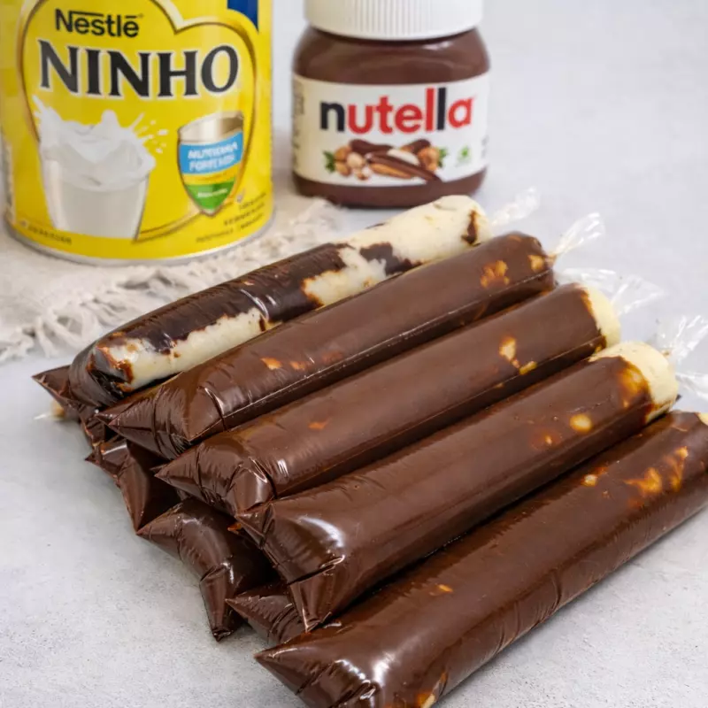 Geladinho de Ninho com Nutella