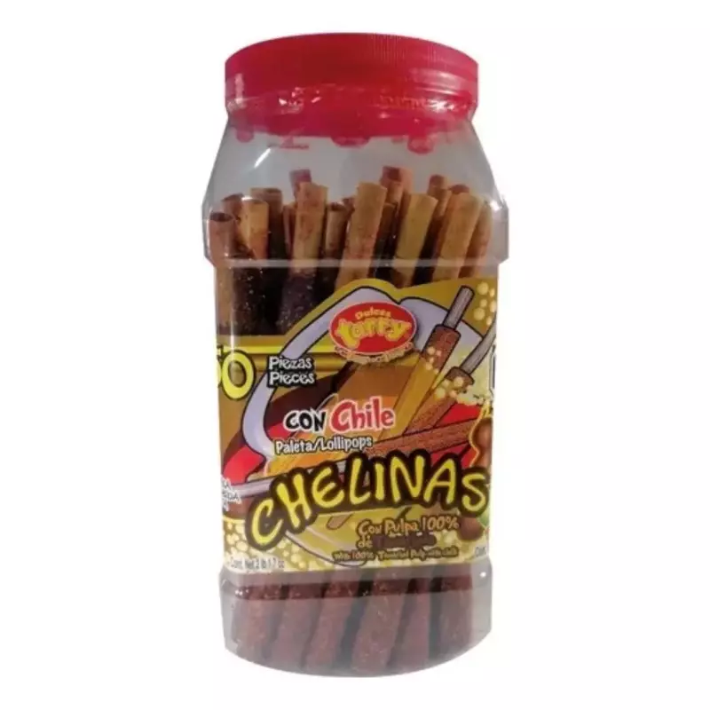 Chelinas Tamarindo x 50 unidades