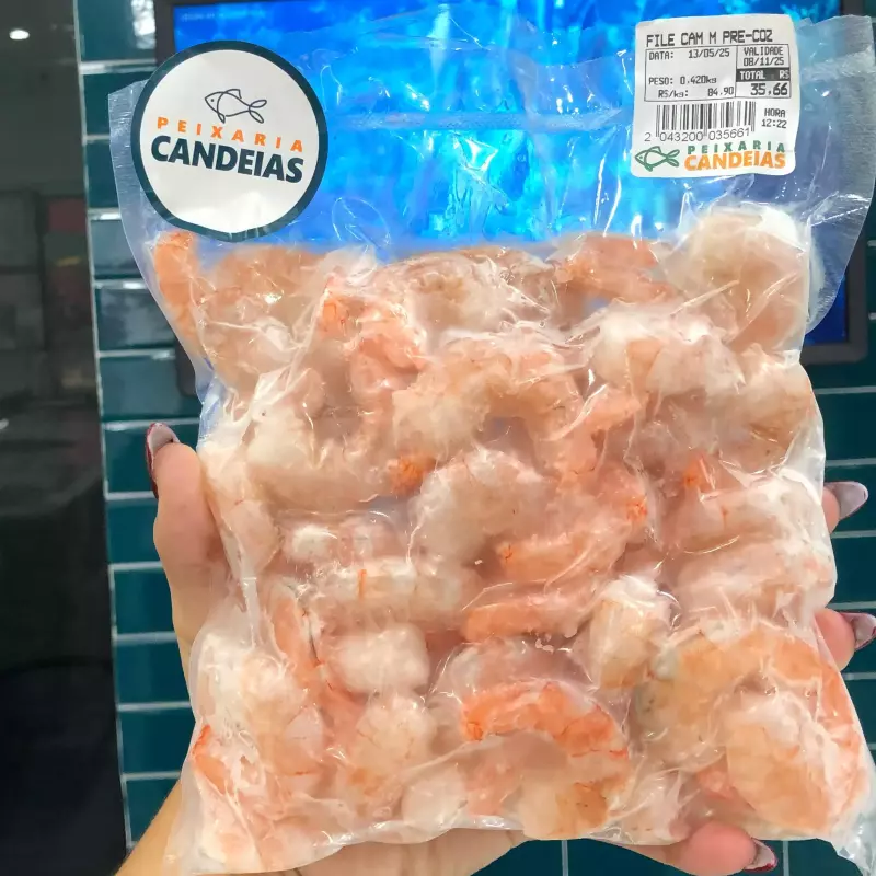 Filé Camarão Pré-Cozido PCT 400g