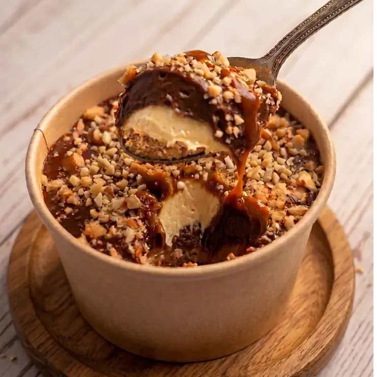 CHOCOCARAMEL CHEESECAKE KETO