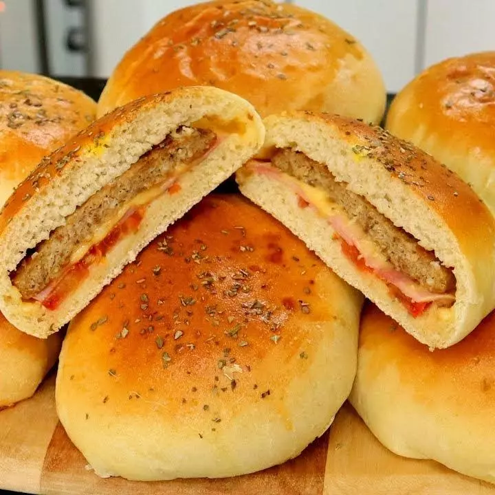 Hamburguer assado