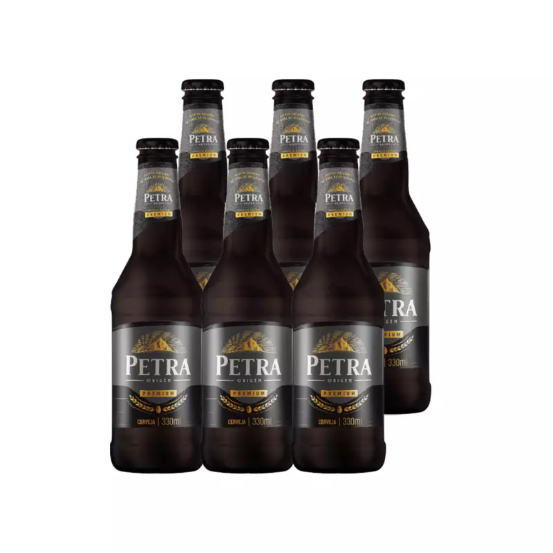 Cerveja Escura Petra 330ml C/6