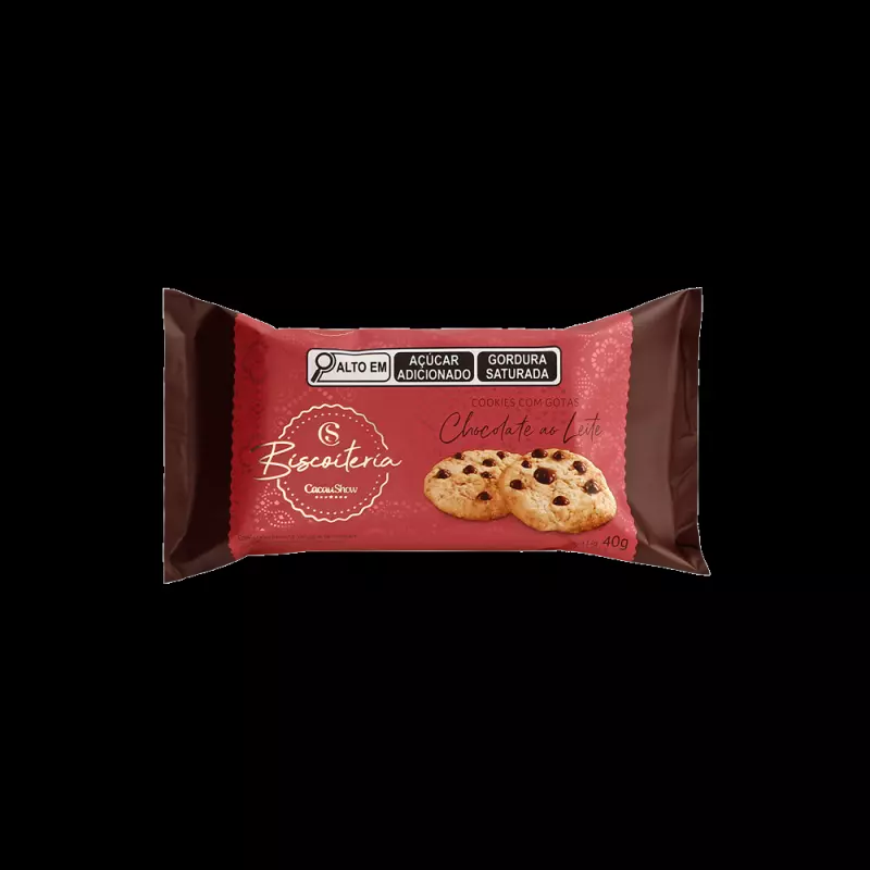 Cookies gotas ao leite 40g