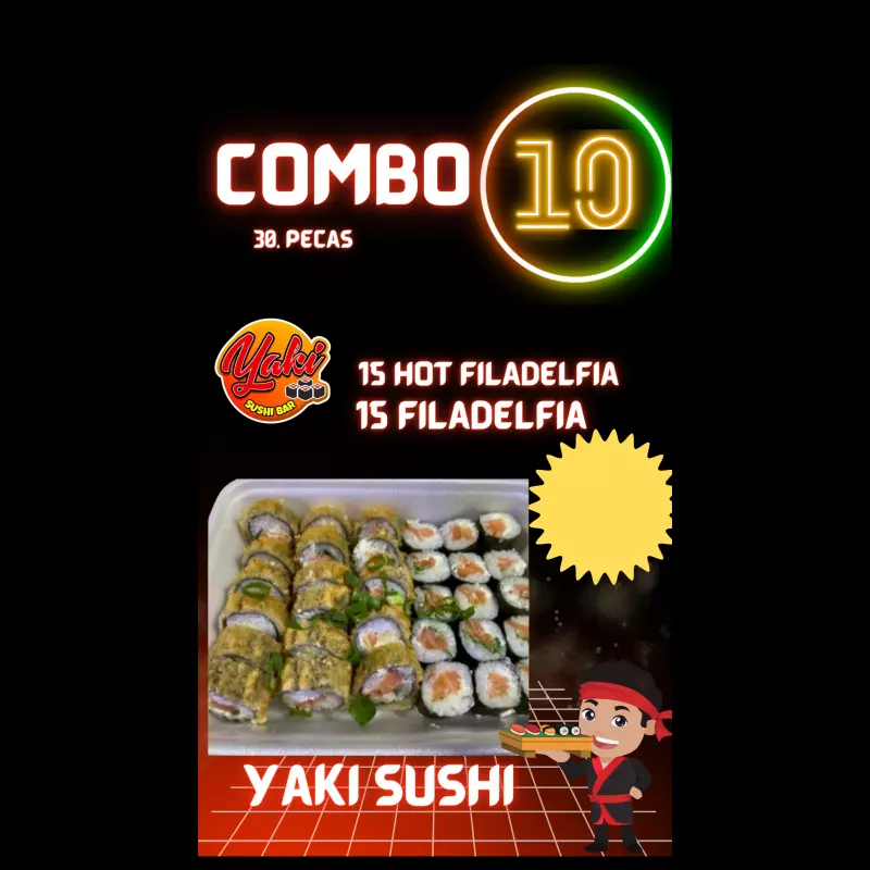 Combo (10) 30 peças