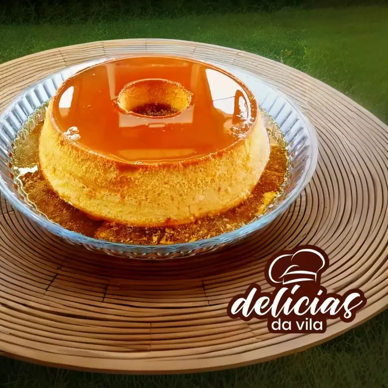 Pudim de leite condensado moça