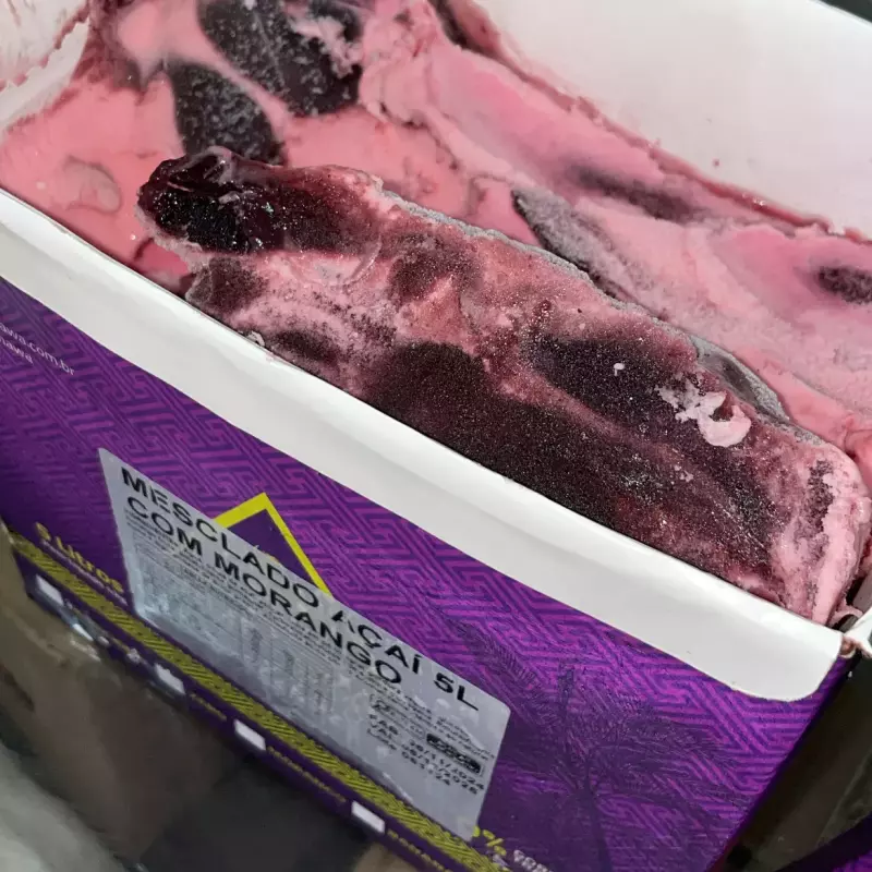 AÇAI MESCLADO MORANGO NAWA 600 ML