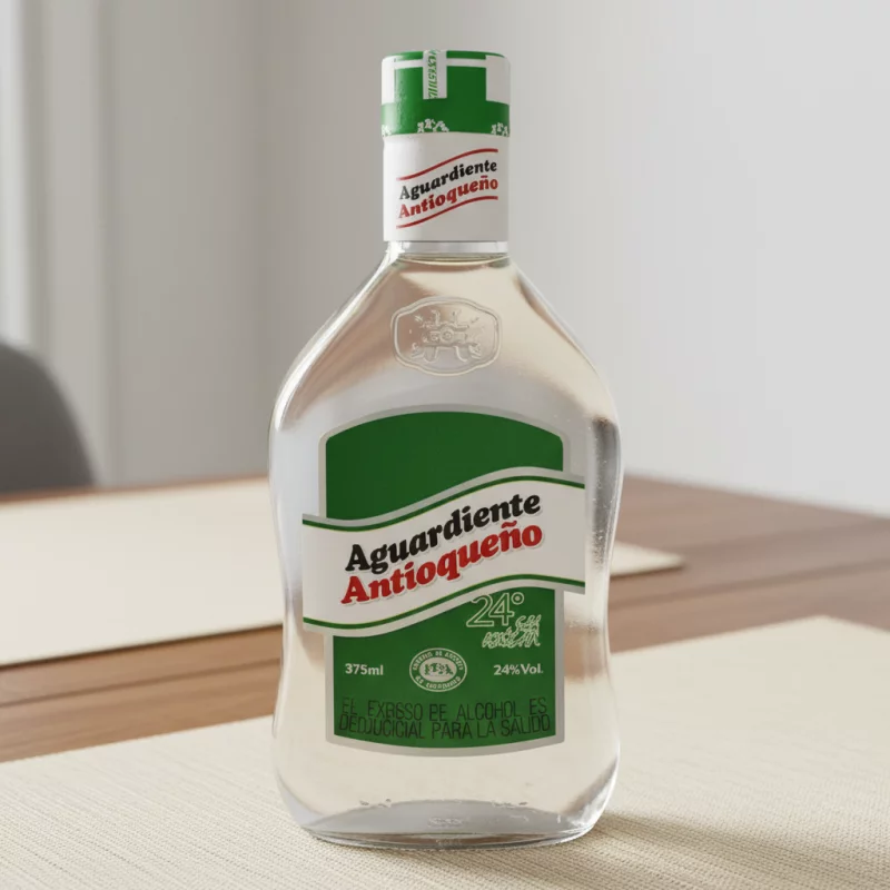 Trago Aguardiente Verde