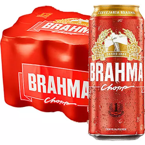 10 Latão 473ml de Brahma C/12