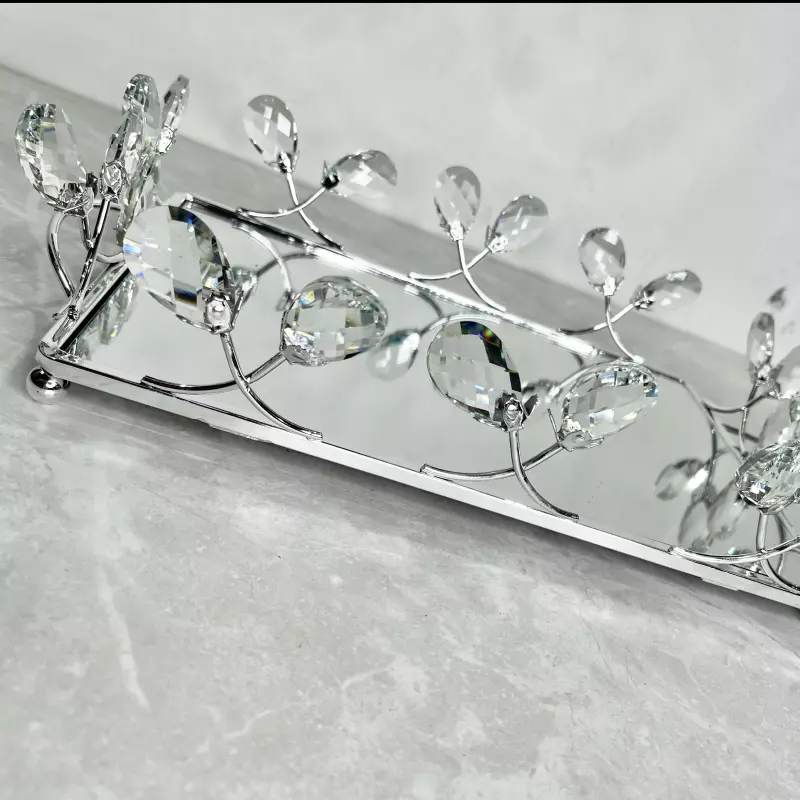 BANDEJA REF 4363-7 PLATEADA GRANDE