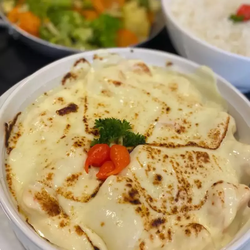 CAMARÃO AO CATUPIRY GRATINADO P/2
