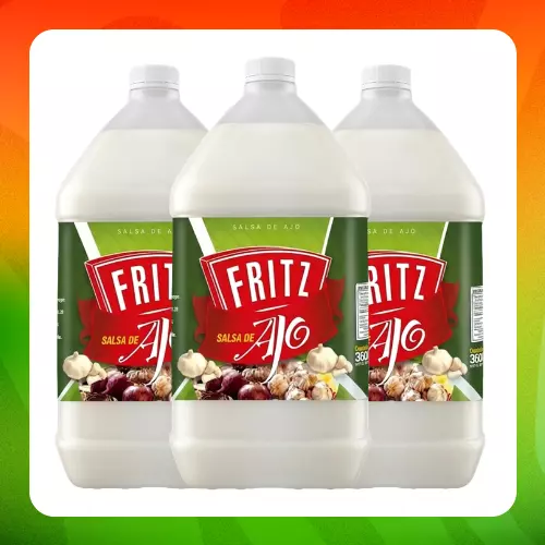 Bulto Fritz Salsa Ajo 3600cc