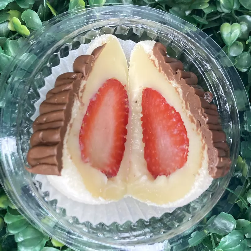 Coxinha de Morango - Ninhotella