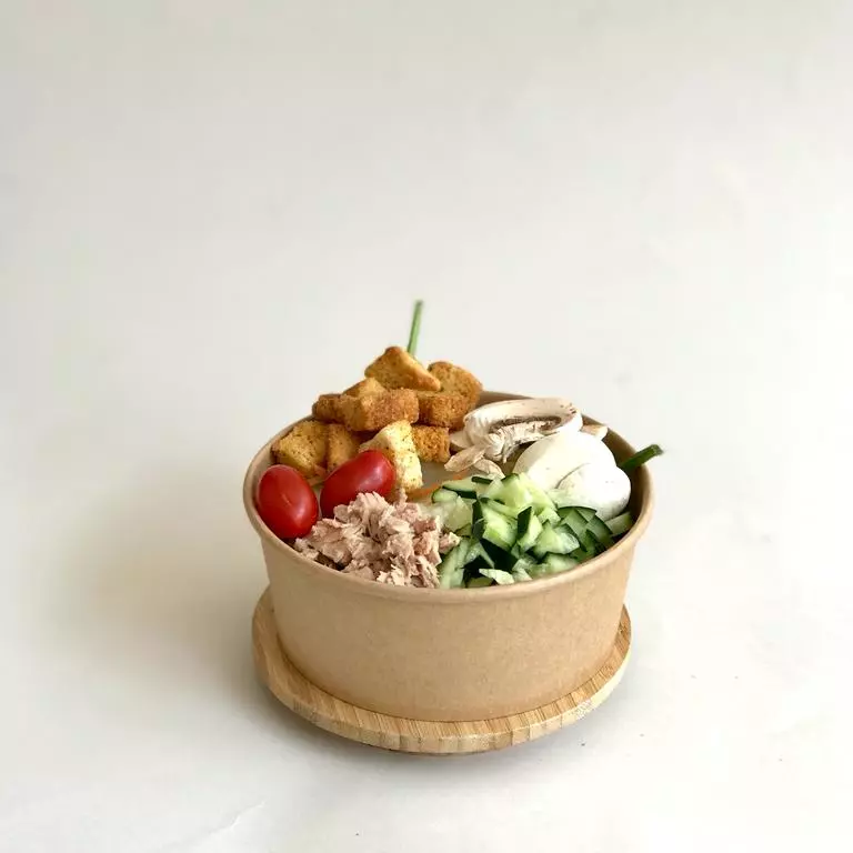 POKE ATUN, MIX LECHUGAS TIERNAS+AGUA