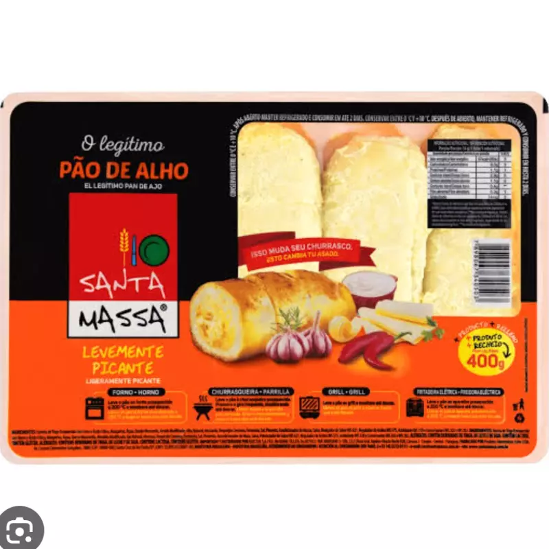 Pão de alho picante