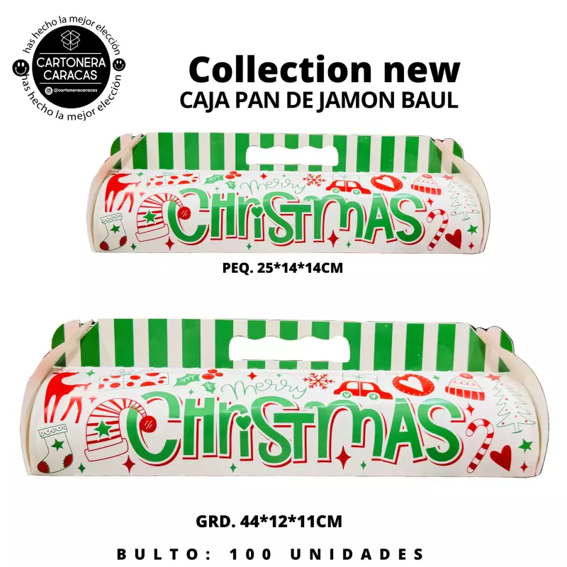 🎅🏼NAVIDAD CANDY PAN JAMON BAUL