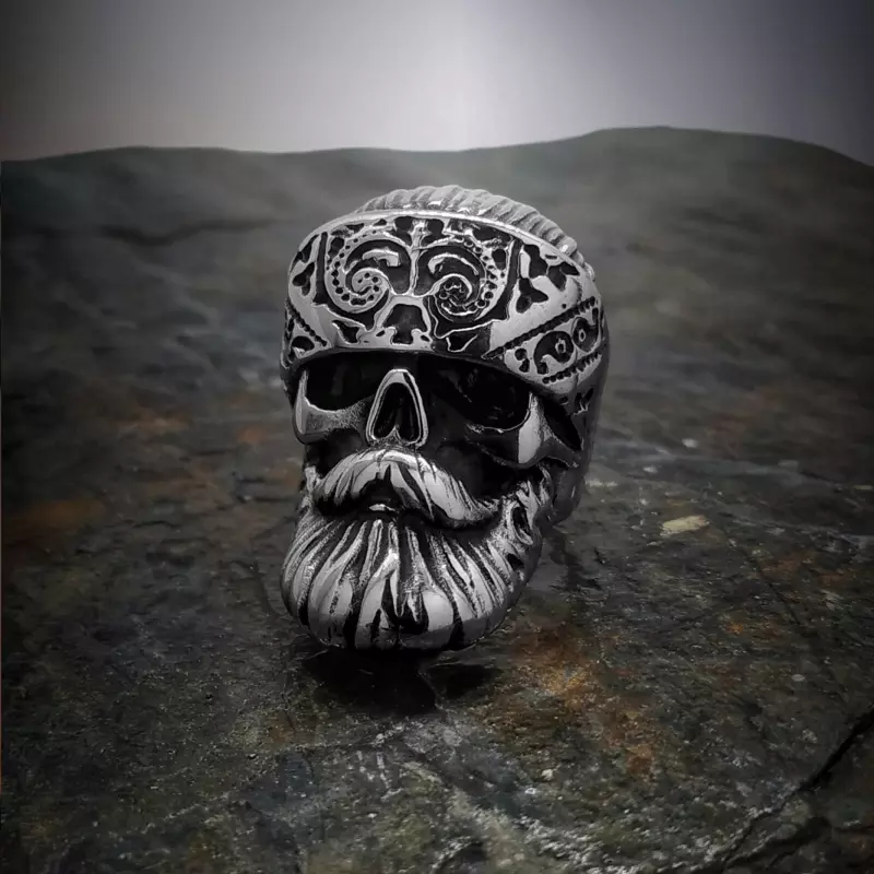 Bearded Biker Ring