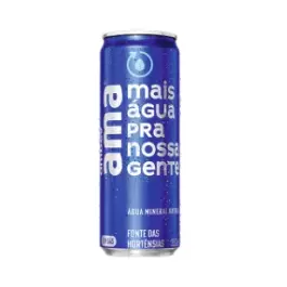 Água mineral AMA sem gás lata 350ml