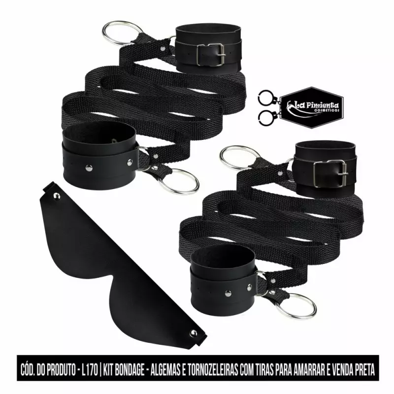 KIT - Bondage Couro