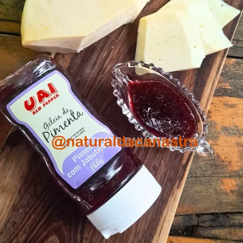 Geléia de Pimenta com Jabuticaba