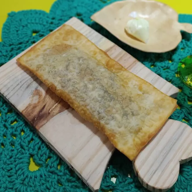 Pastel - Carne com mussarela