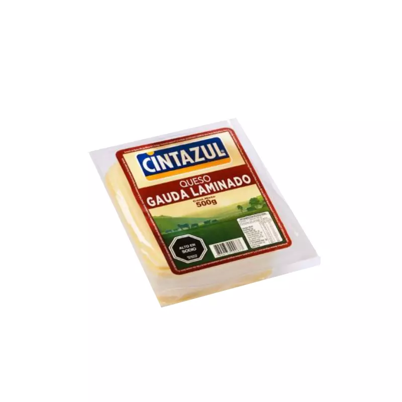 Queso Gauda Laminado Cintazul 500 gr