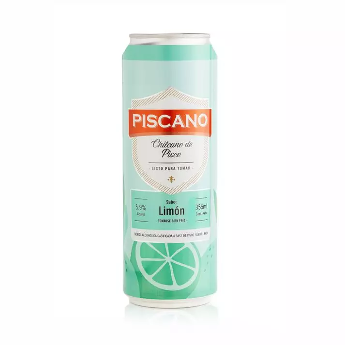 PISCANO LATA LIMON 355 ML