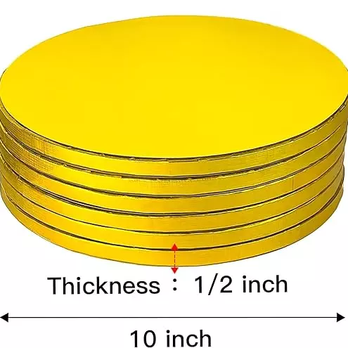 Base Dorada Cake 10 pulgadas 1/2in