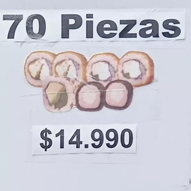 Promo Sushi 70 piezas