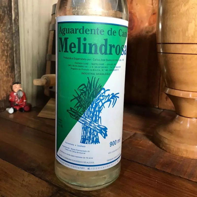 Cachaça Melindrosa - PRATA - 900ml