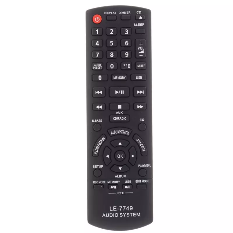 CONTROLE P/SOM PANASONIC LE-7749