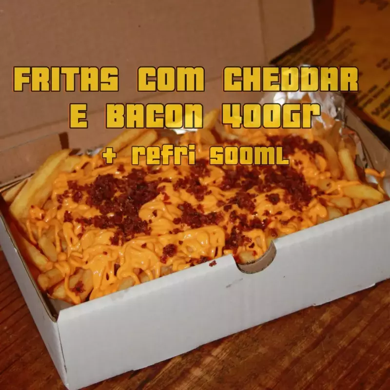 🧀Fritas Ched. & Bacon + Refri 500ML