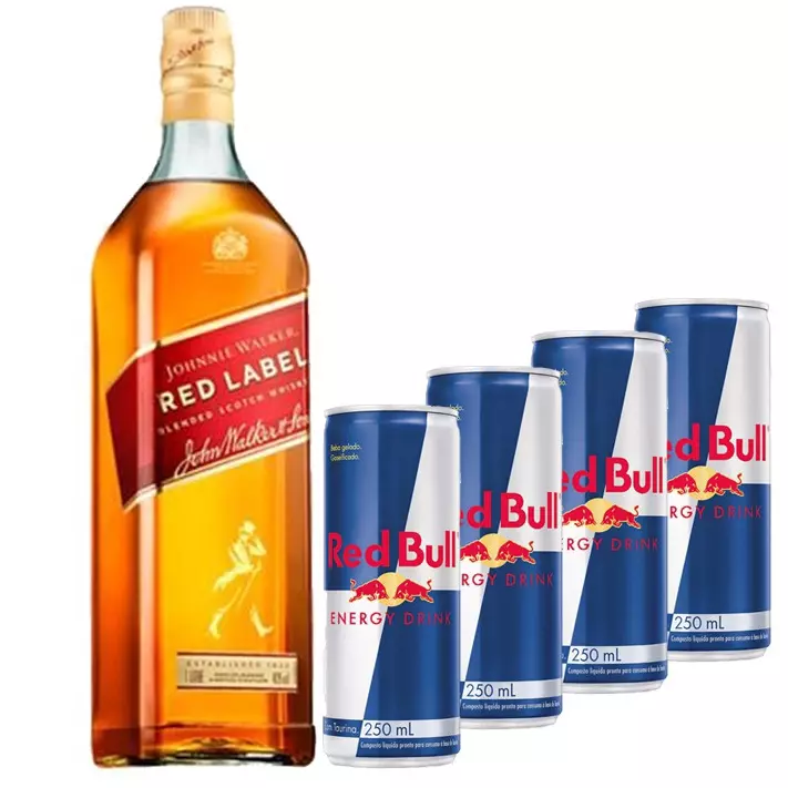 Red Label  com red bull