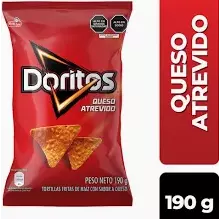 DORITOS QUESO ATREVIDO X 190 GR