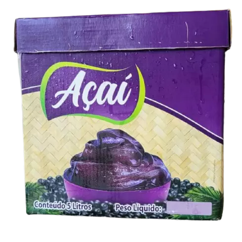 Caixa 5L BANANA Comando do Açaí