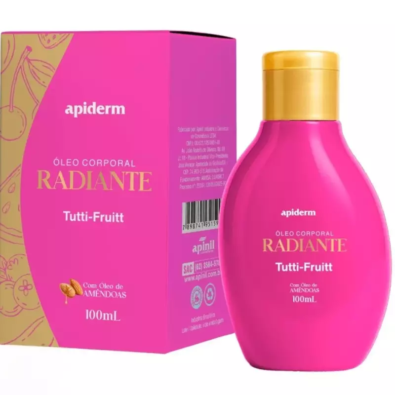 Óleo Corporal Tutti-Frutti- radiante