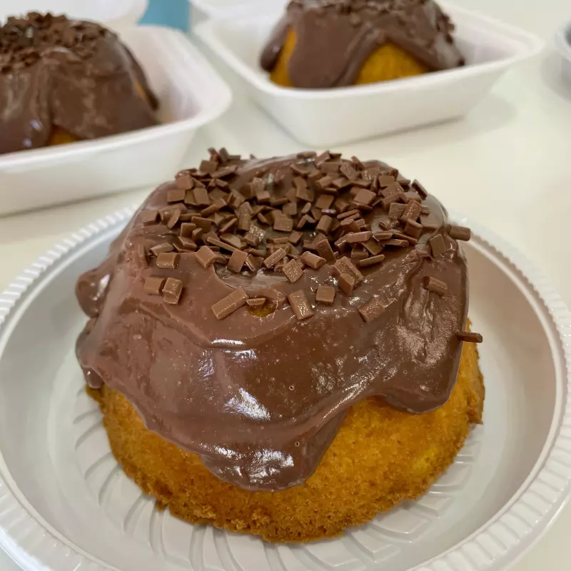 Baby cenoura  com brigadeiro