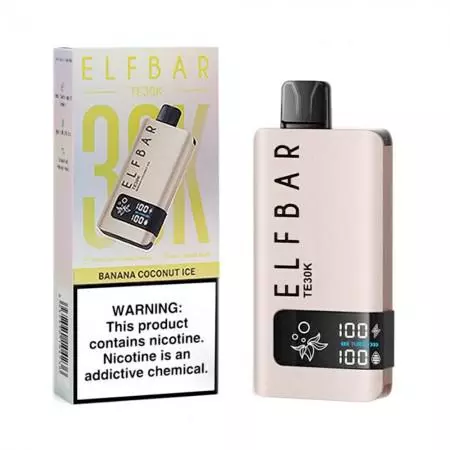Elfbar TE 30K Banana Coconut Ice