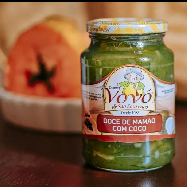 Doce de Mamão com Coco