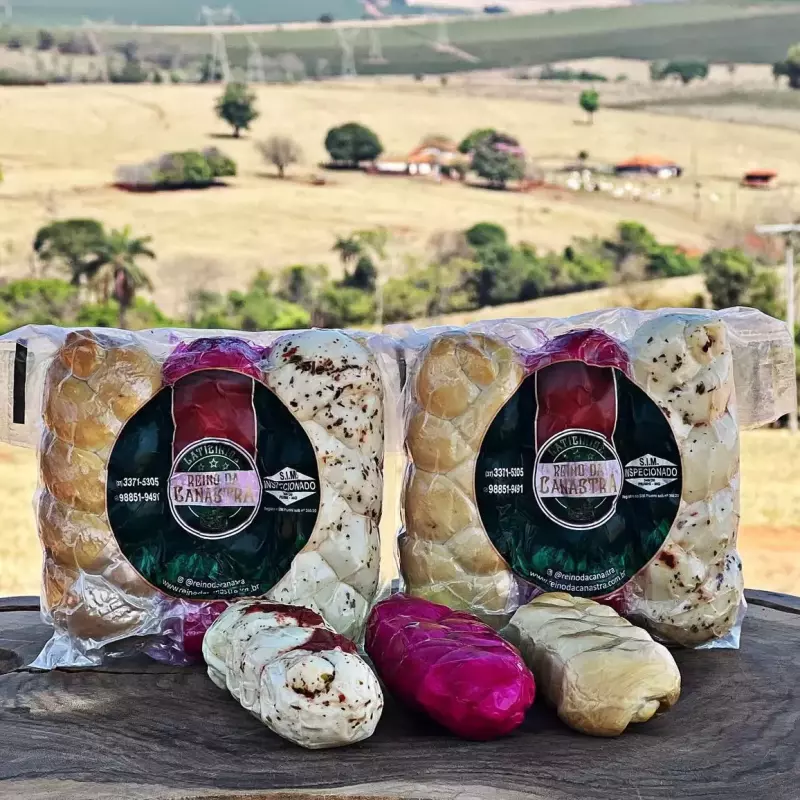 Kit Mozarela Trançada 3 tipos 0,550g