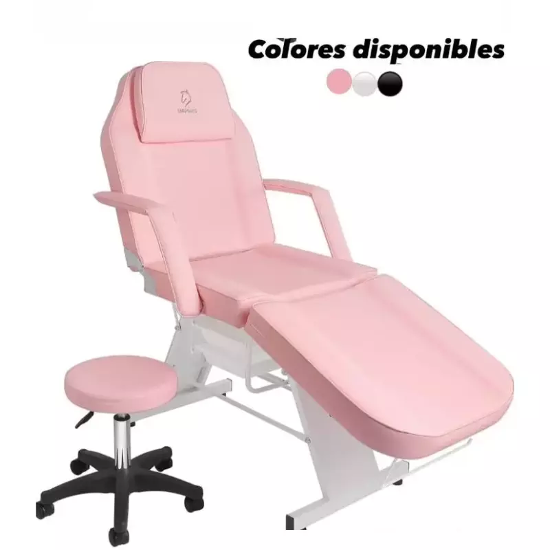 Camilla de 3 Posiciones + Taburete