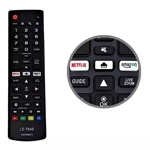 CONTROLE P/TV LG SMART LE-7045