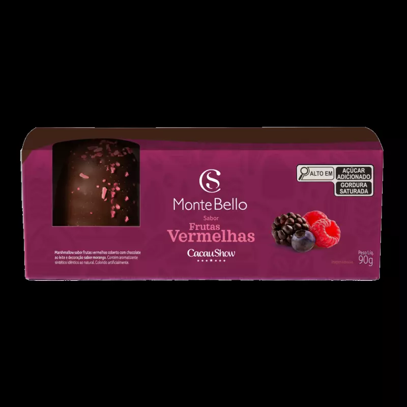 Montebello frutas vermelhas 90g