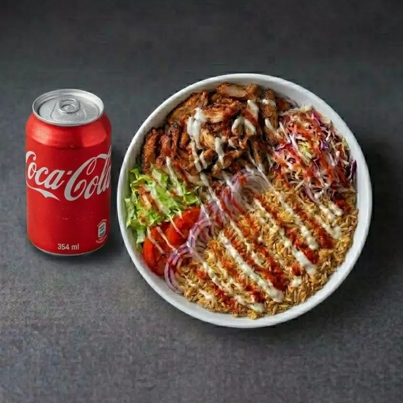 Power bowl de Pollo + Bebida